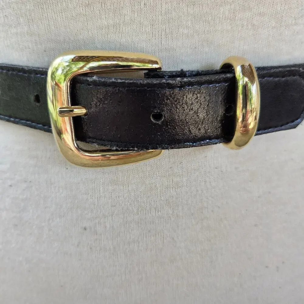 Vintage Boho Gold Beaded Belt | Metallic Gray & Silver Accent Beads
